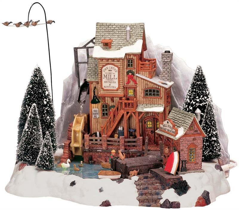 Lemax Decoration Water Wishing Well,New Christmas Cake Decorating Village Figure