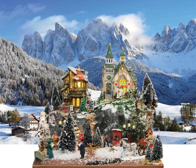 Collectable Christmas Villages Displays And Accessories,How Long Should Your Curtains Be