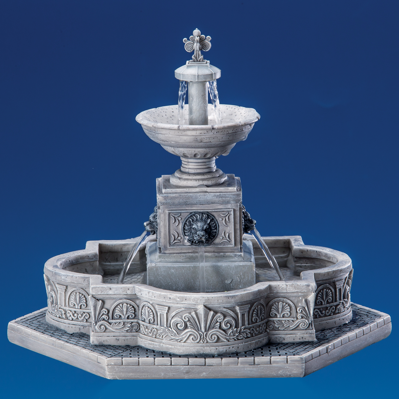Lemax Modular Plaza-Fountain